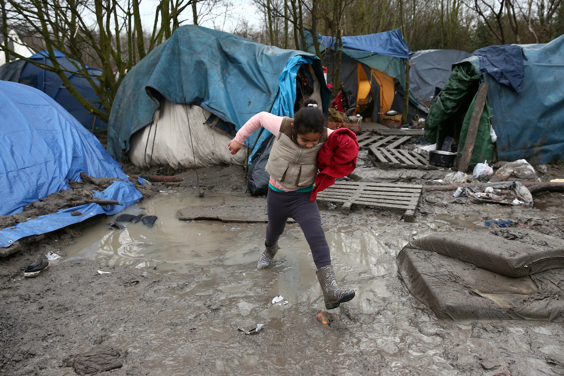 Dunkirk refugee camp