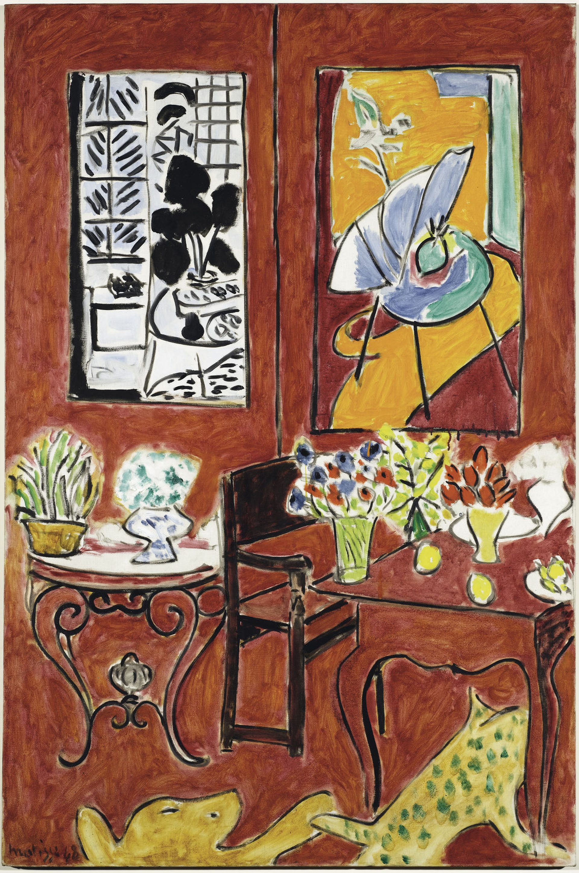 Henri Matisse Grande interno rosso