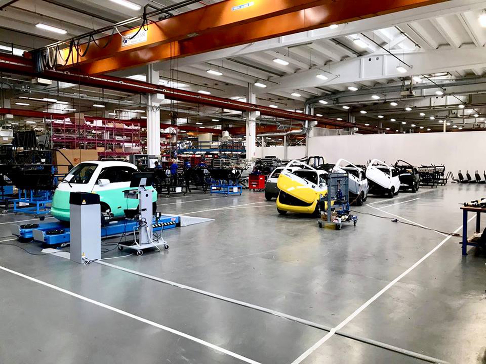 Microlino-produzione