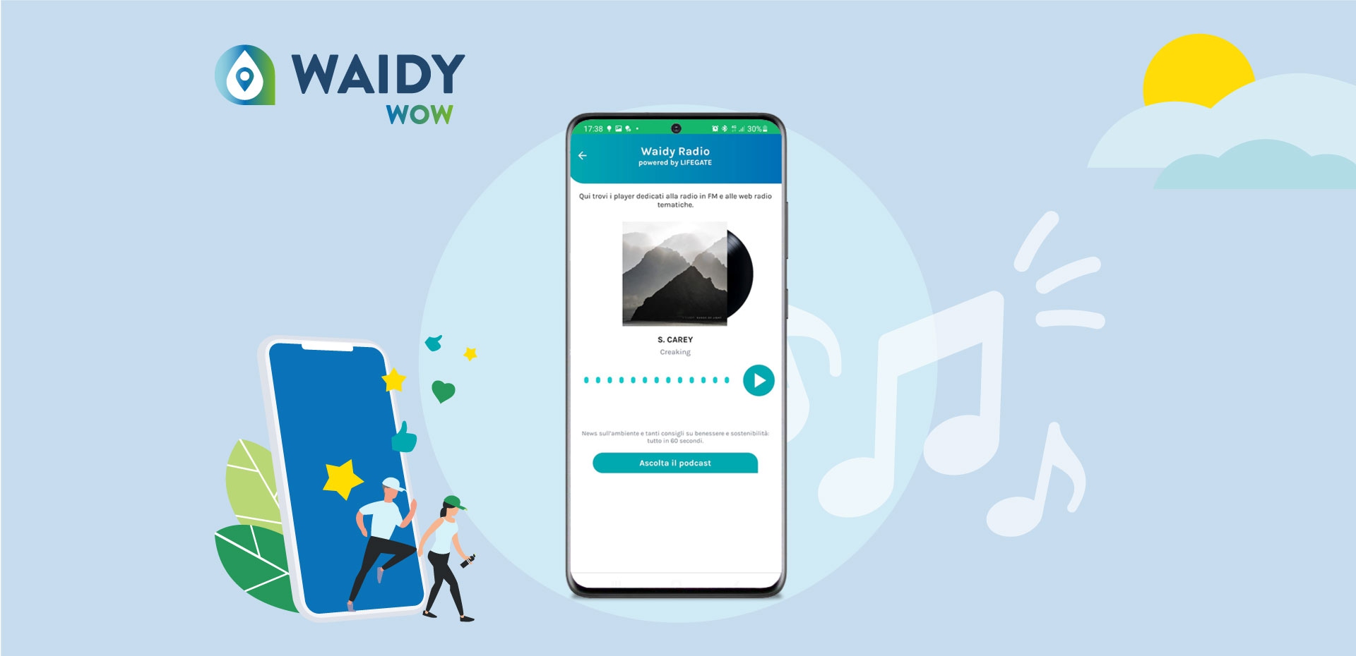 Radio Waidy Wow schermata musica