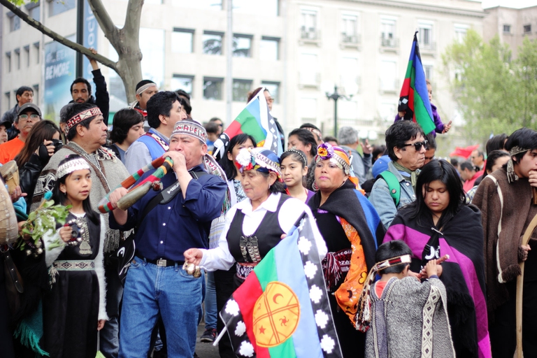 Mapuche Demonstration © Flickr