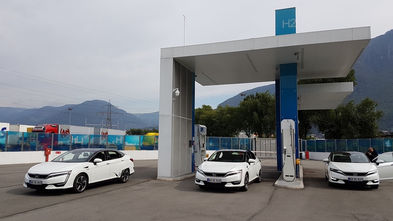 Distributore idrogeno Bolzano