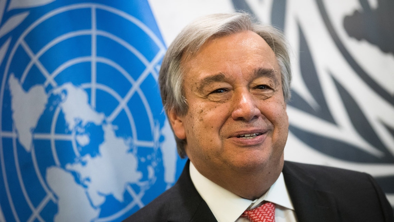 Antonio Guterres Onu new climate economy