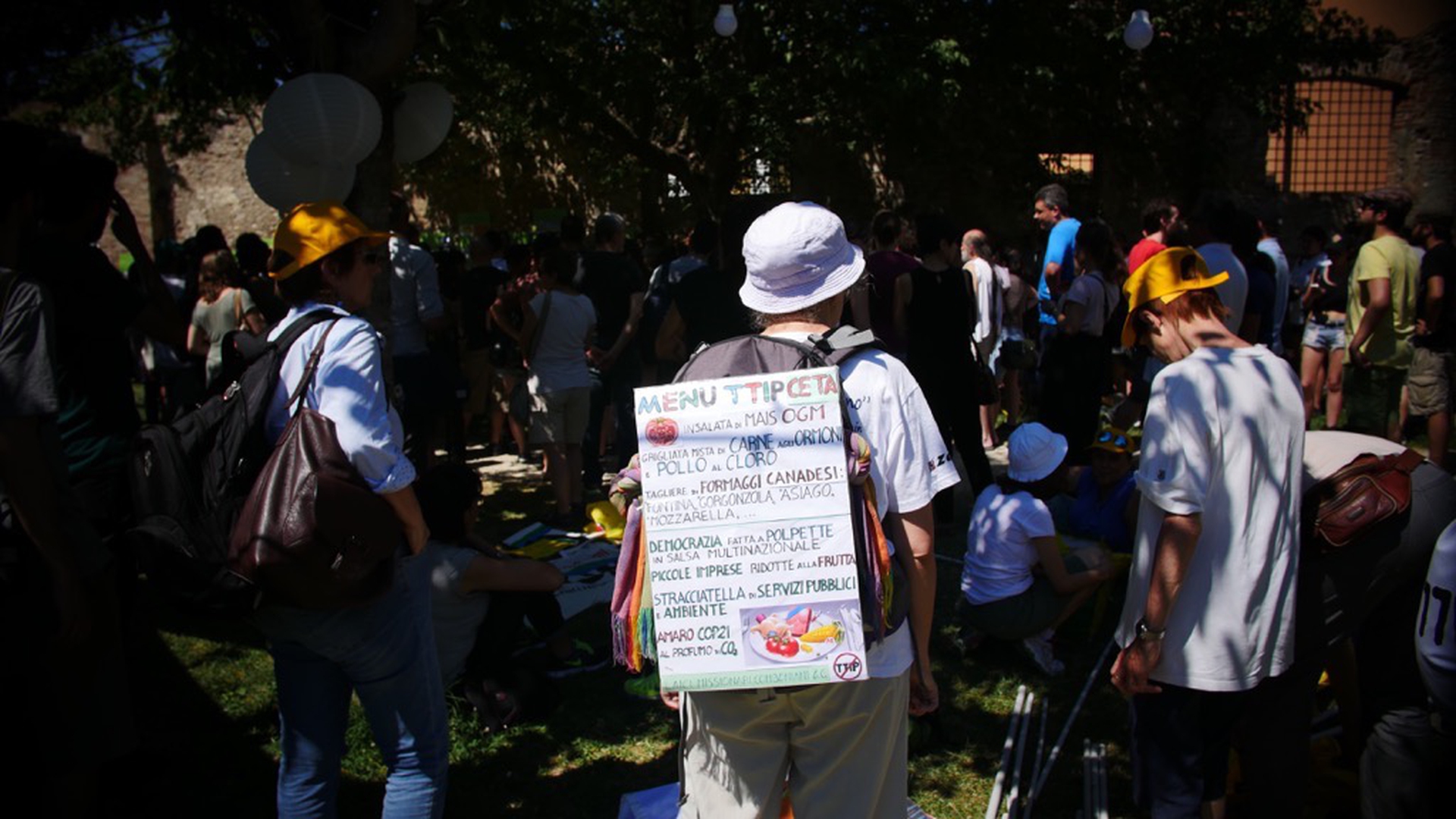 Corteo contro il G7 Ambiente di Bologna