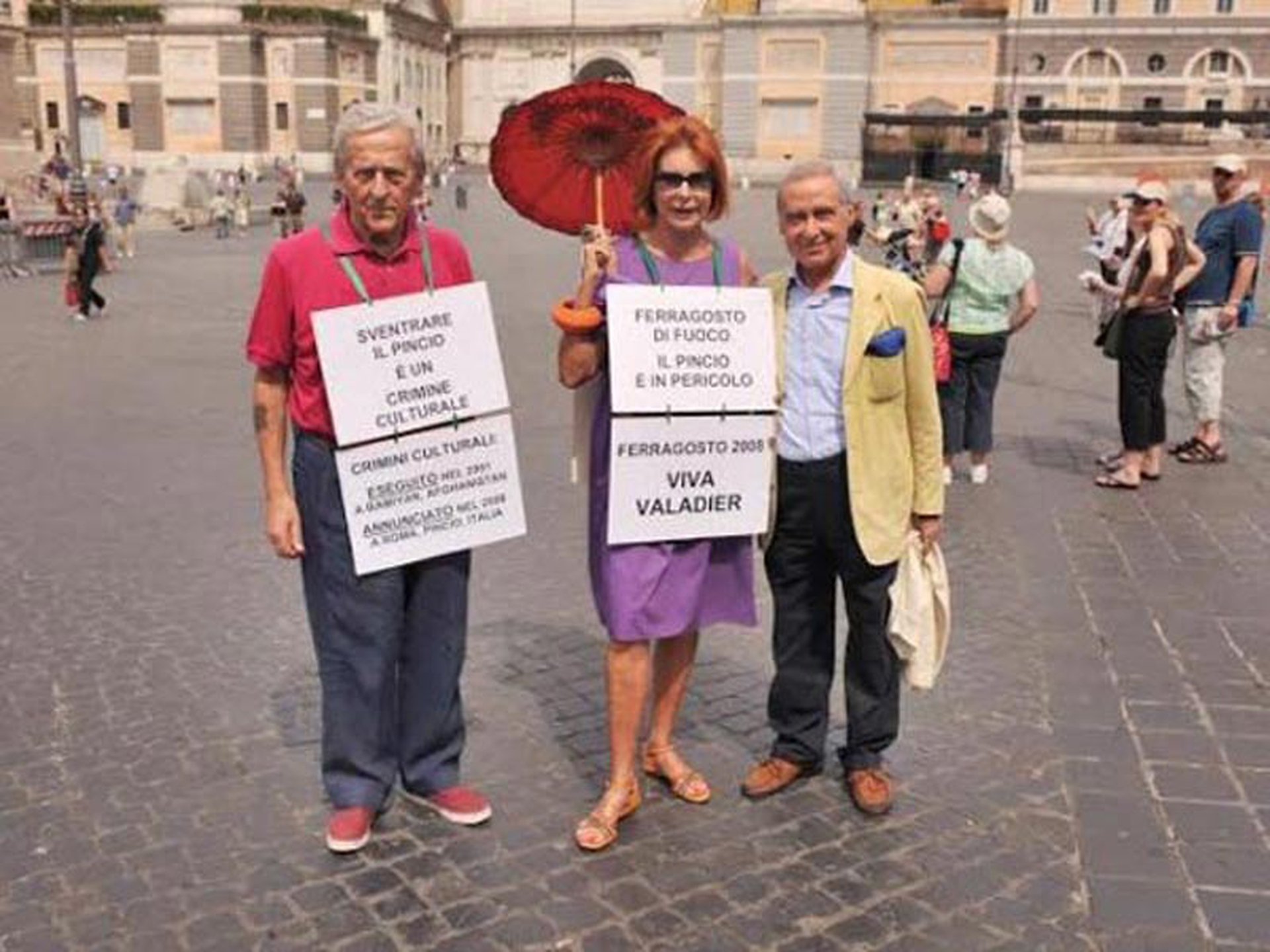 Carlo Ripa di Meana presidente della sezione romana di Italia Nostra