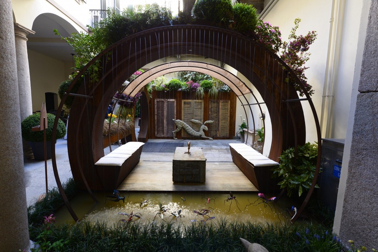 giardino sospeso brera design week