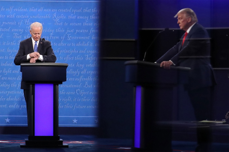Dibattito Biden e Trump