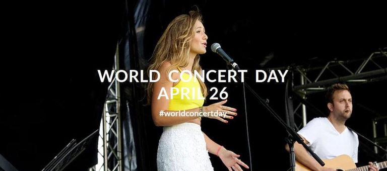 Locandina del World Concert Day.