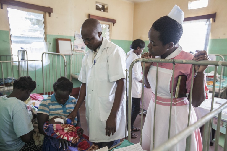 Il Dr. Ambrosoli Memorial Hospital e la scuola di ostetricia St. Mary a Kalongo, in Uganda ©Jessica Pepper Peterson/Fondazione Ambrosoli