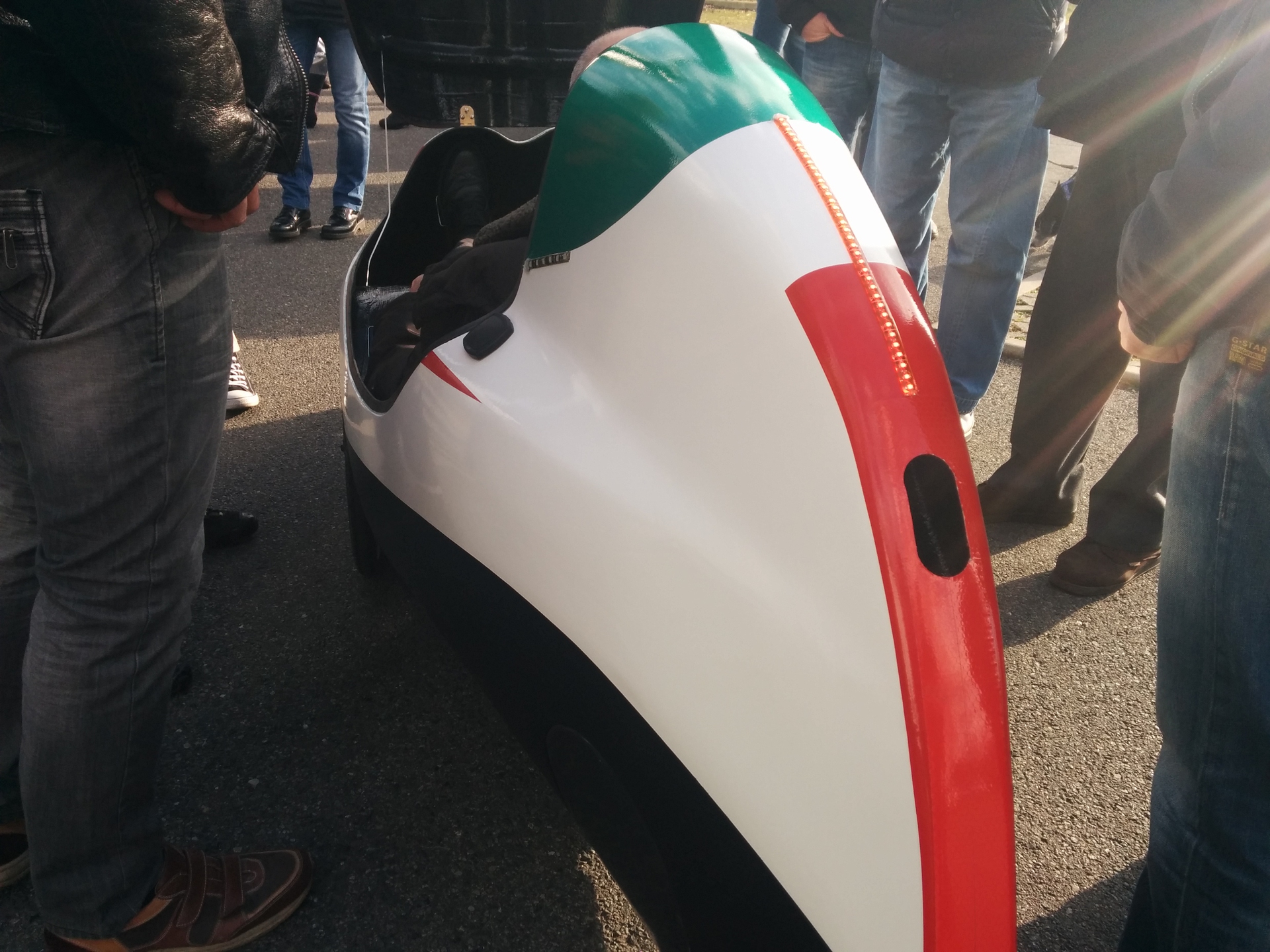 Arriva Zephyrus, l'auto a pedali made in Italy veloce come il vento