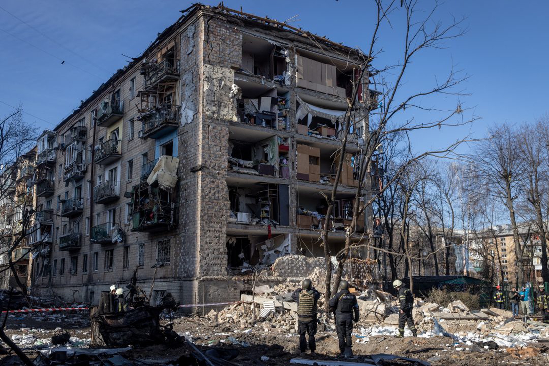 Russian Advance On Kyiv Appears To Have Stalled, But Threat From Above Persists