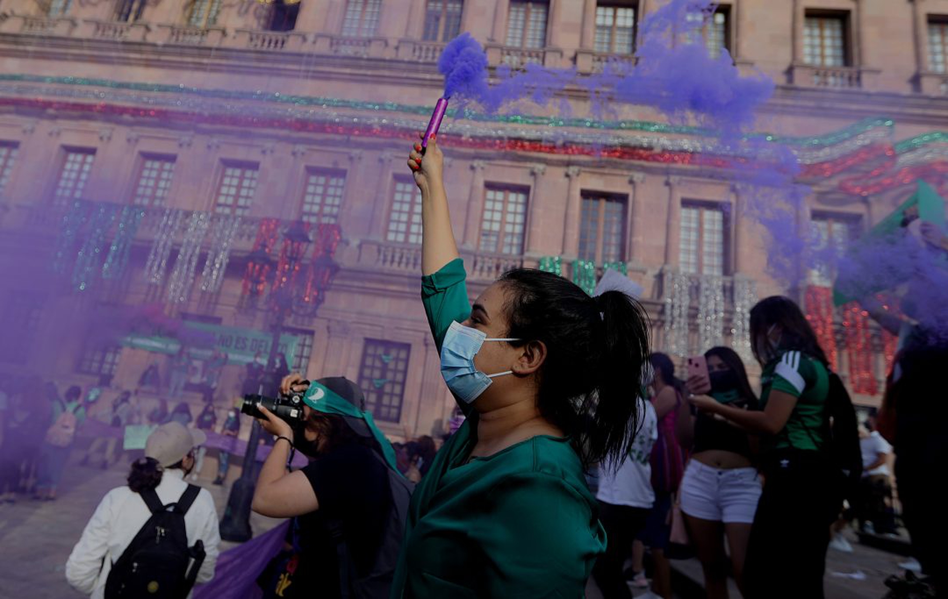 Mobilization In Saltillo After Supreme Court Voted To Decriminalize Abortion