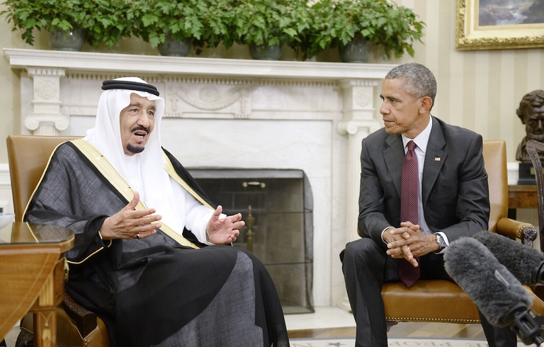 President Obama Hosts Saudi King Salman Bin Abd al Aziz At The White House