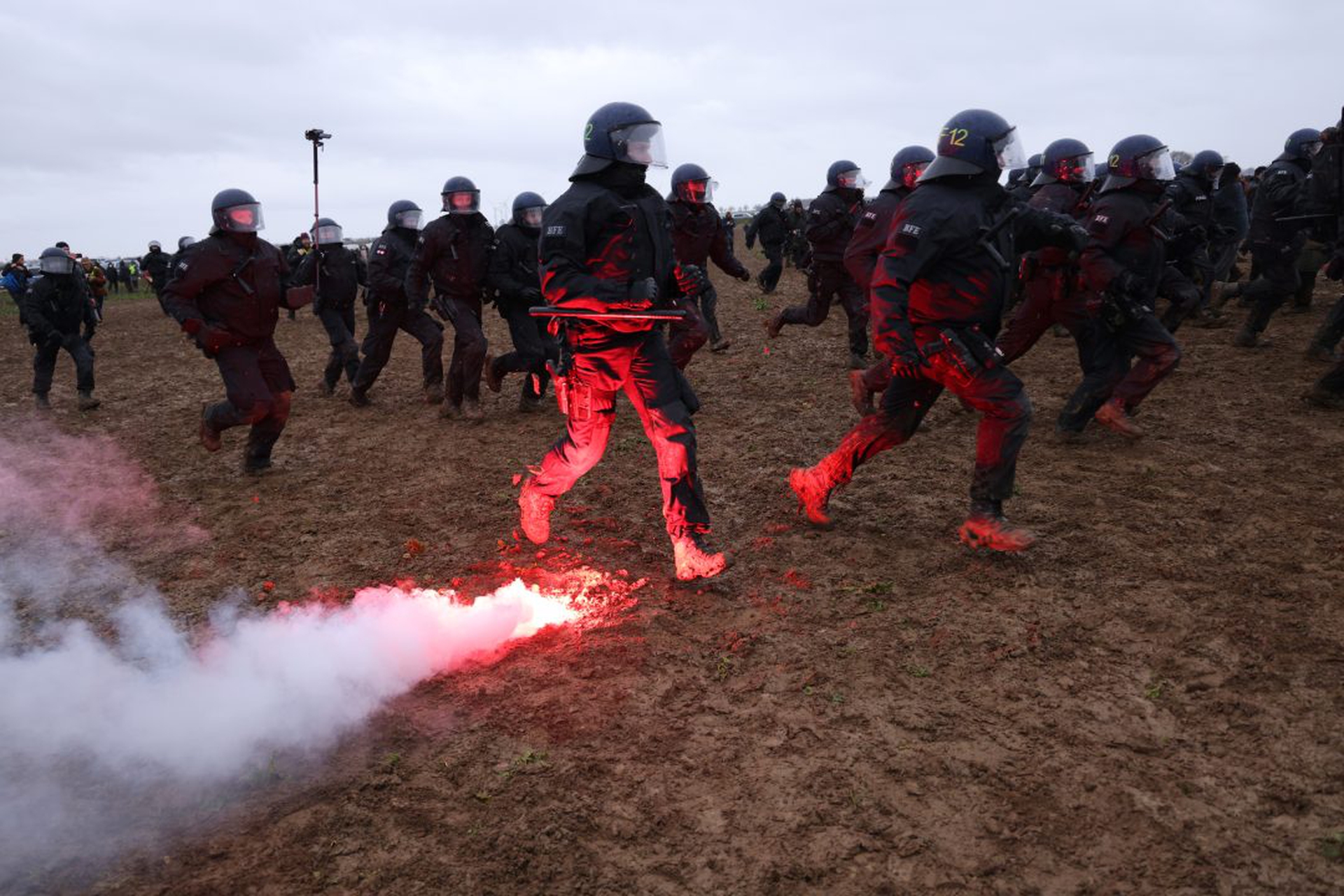 Greta Thunberg Joins Luetzerath Protest