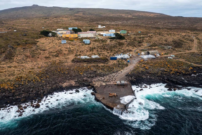 La base scientifica sull'Isola Amsterdam