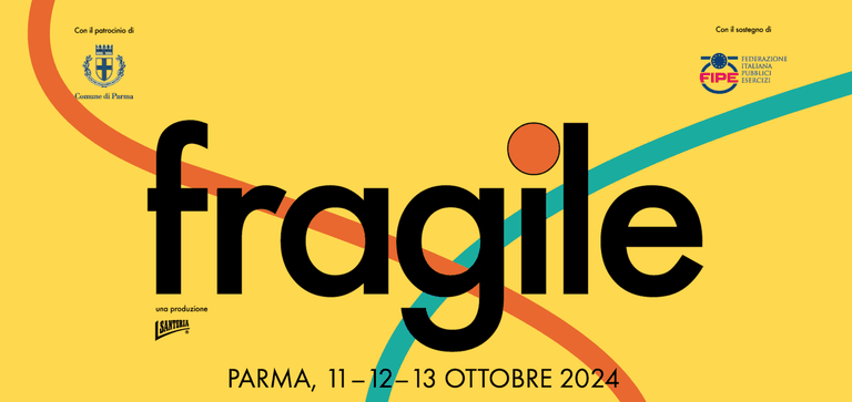 Locandina del Fragile festival.