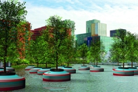 Rotterdam is about to be home to a floating forest