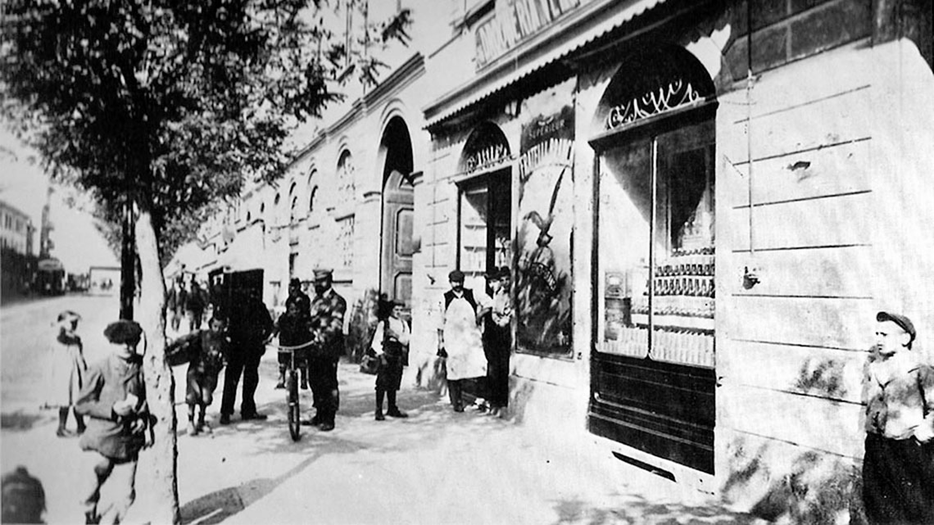 Piazze di Milano con gli alberi