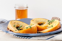 Zucca con miele di castagno