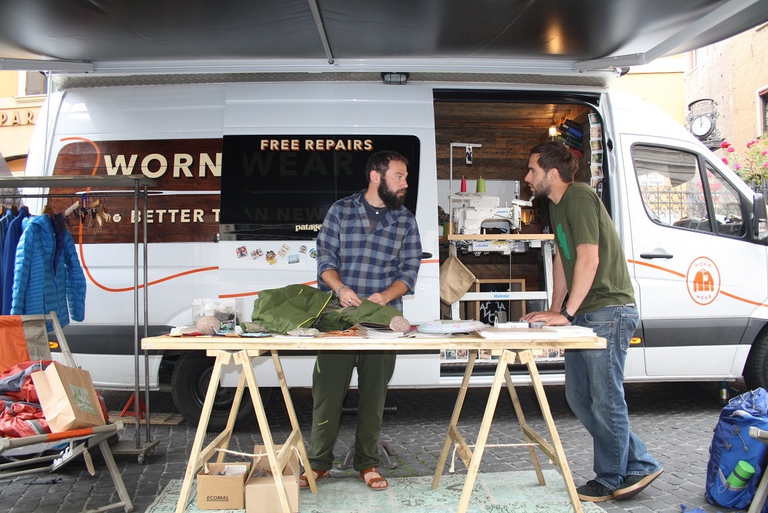 La tappa di Bologna del Worn Wear Tour