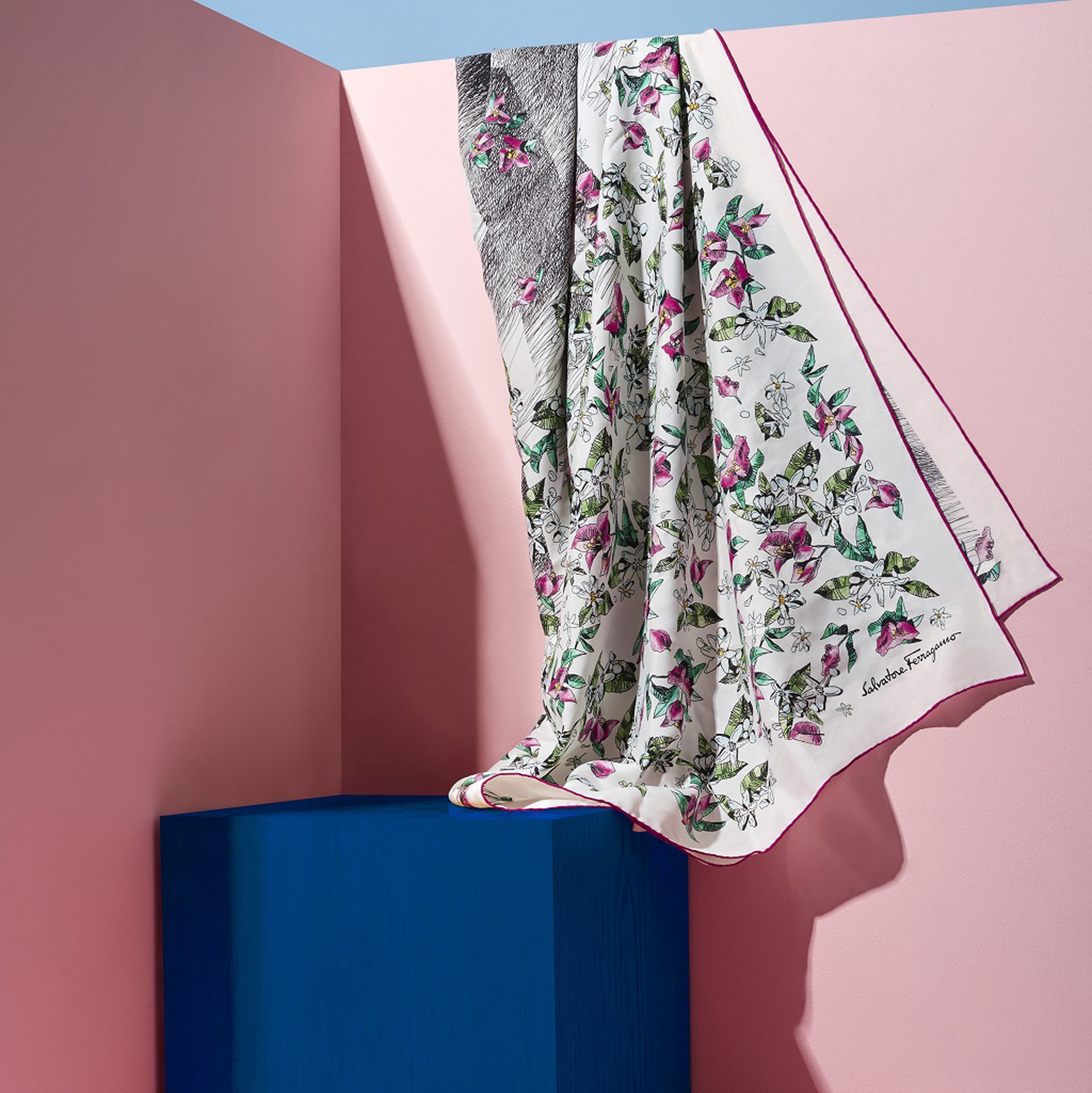 La collezione Ferragamo Orange fiber