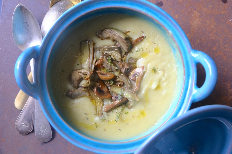 vellutata di topinambur