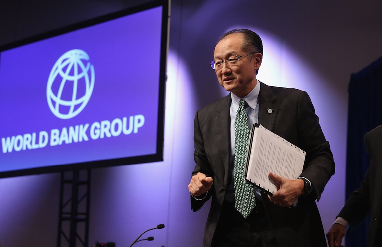 Christine Lagarde And Jim Yong Kim Address IMF-World Bank Group Annual Meetings