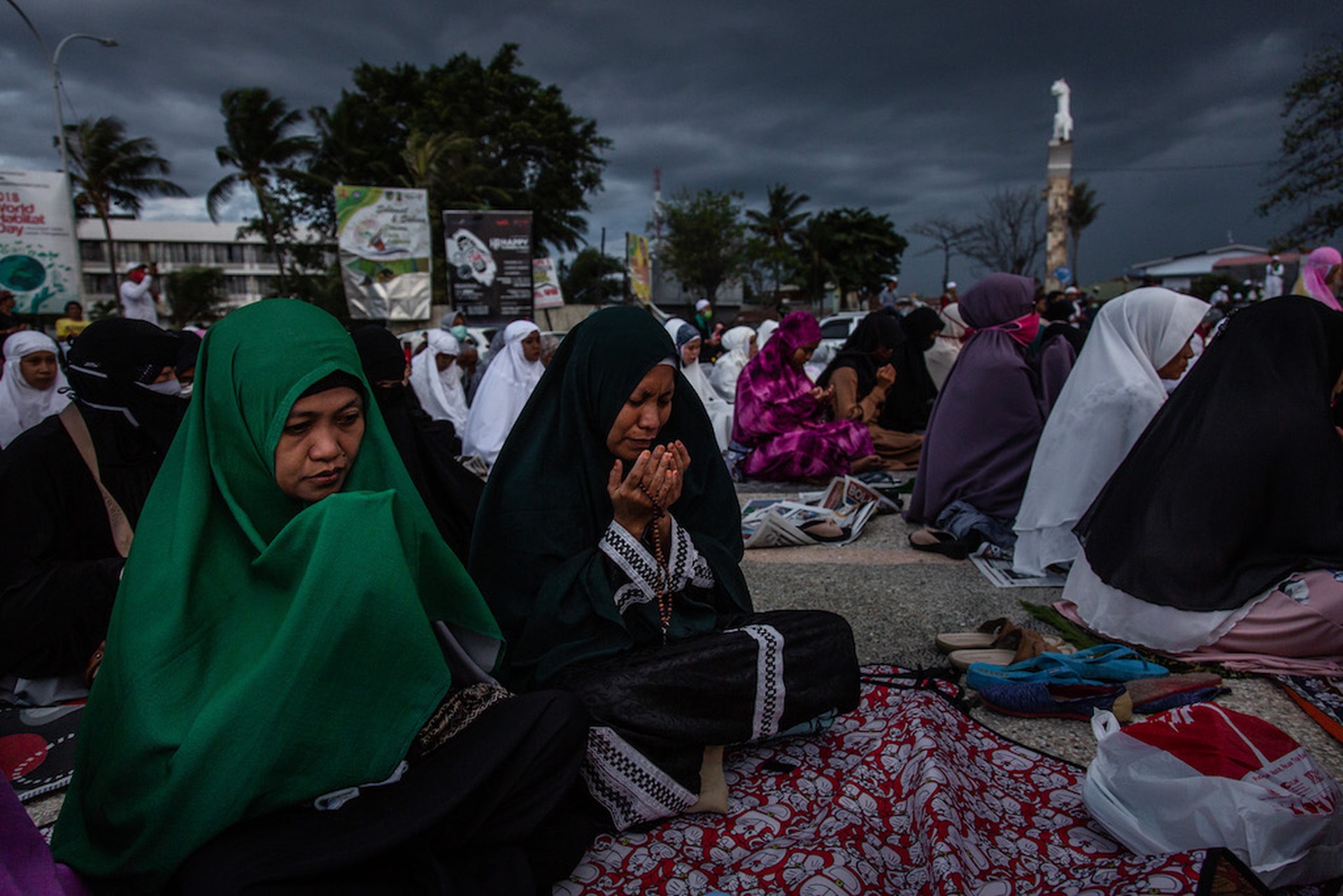 Devastation left by the earthquake and tsunami in Palu