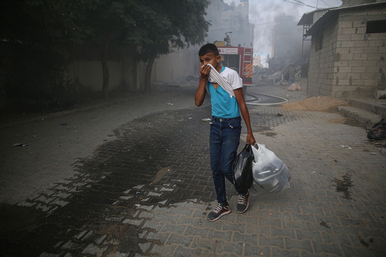 Gli attacchi di Israele nella Striscia di Gaza