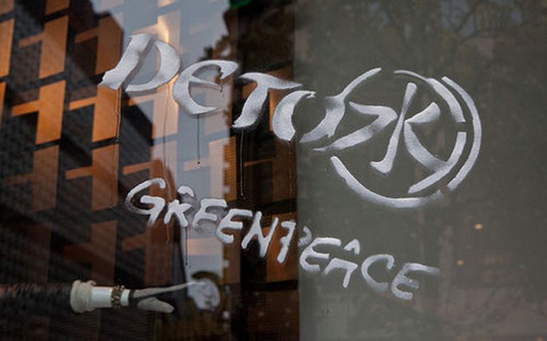 Manifesto Detox di Greenpeace