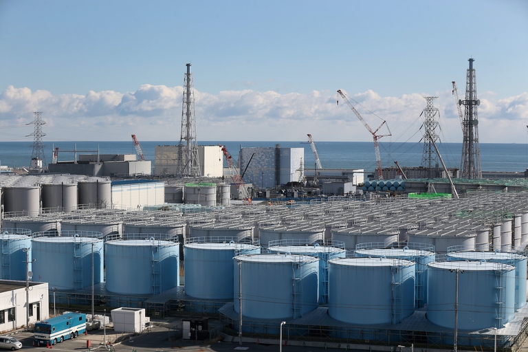 Fukushima contaminated water tanks
