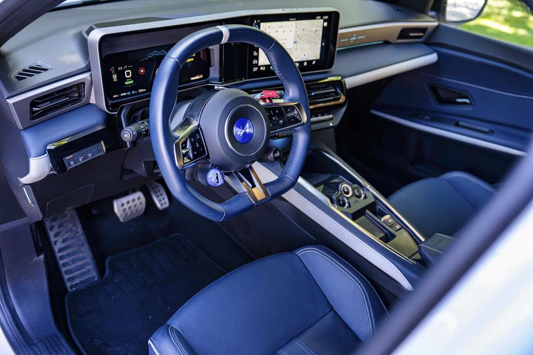 Alpine A290, auto elettrica, test drive