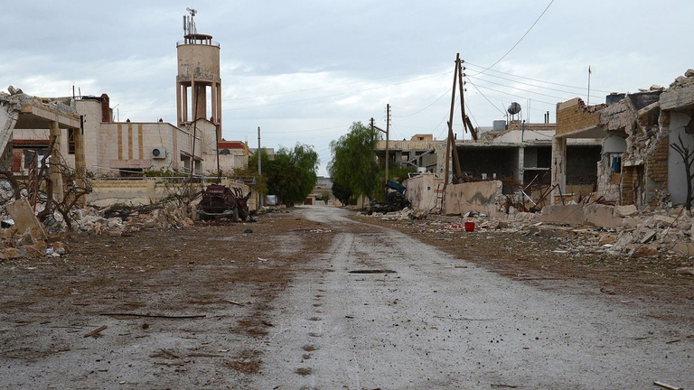 Città siriana di Saraqeb