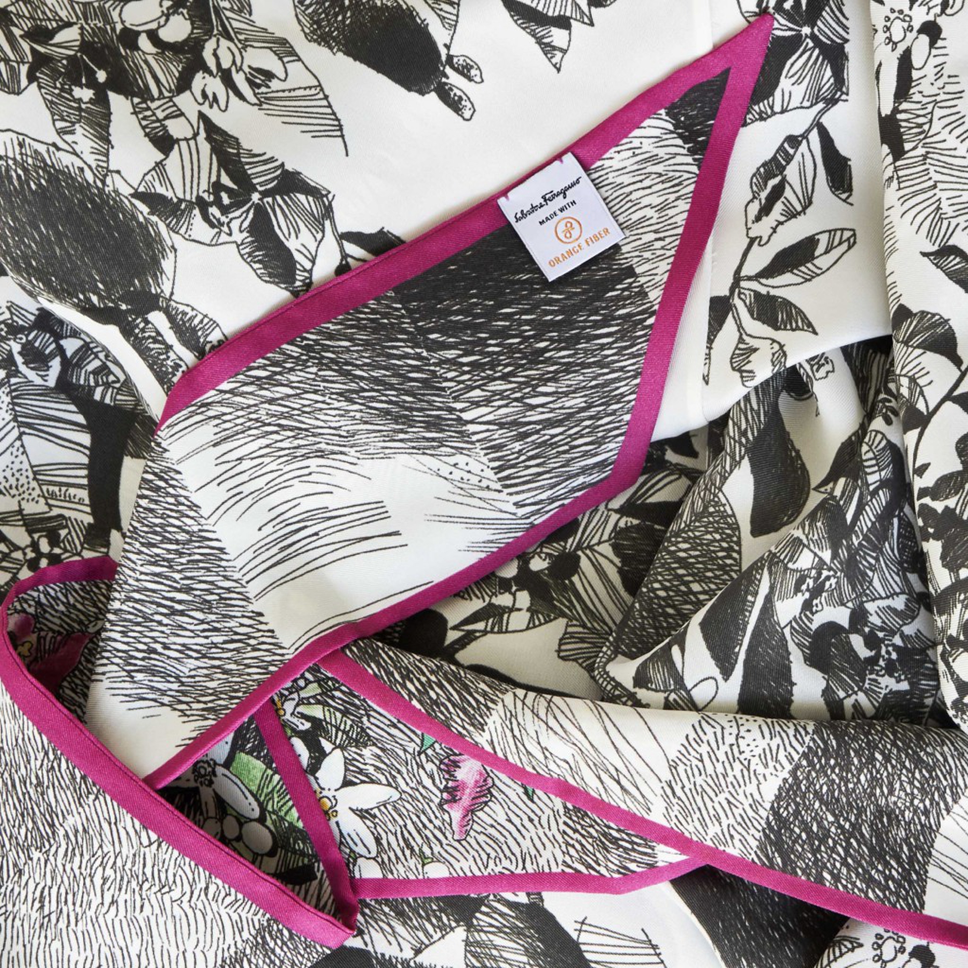 La collezione Ferragamo Orange fiber