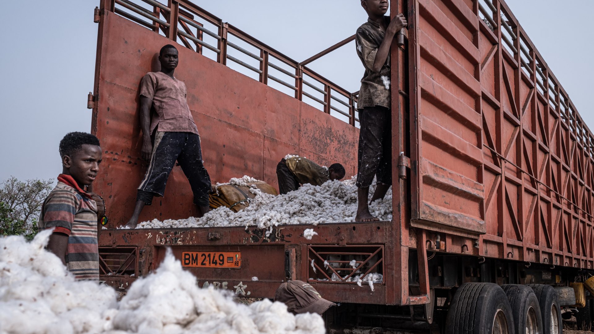 Camion di cotone, Benin