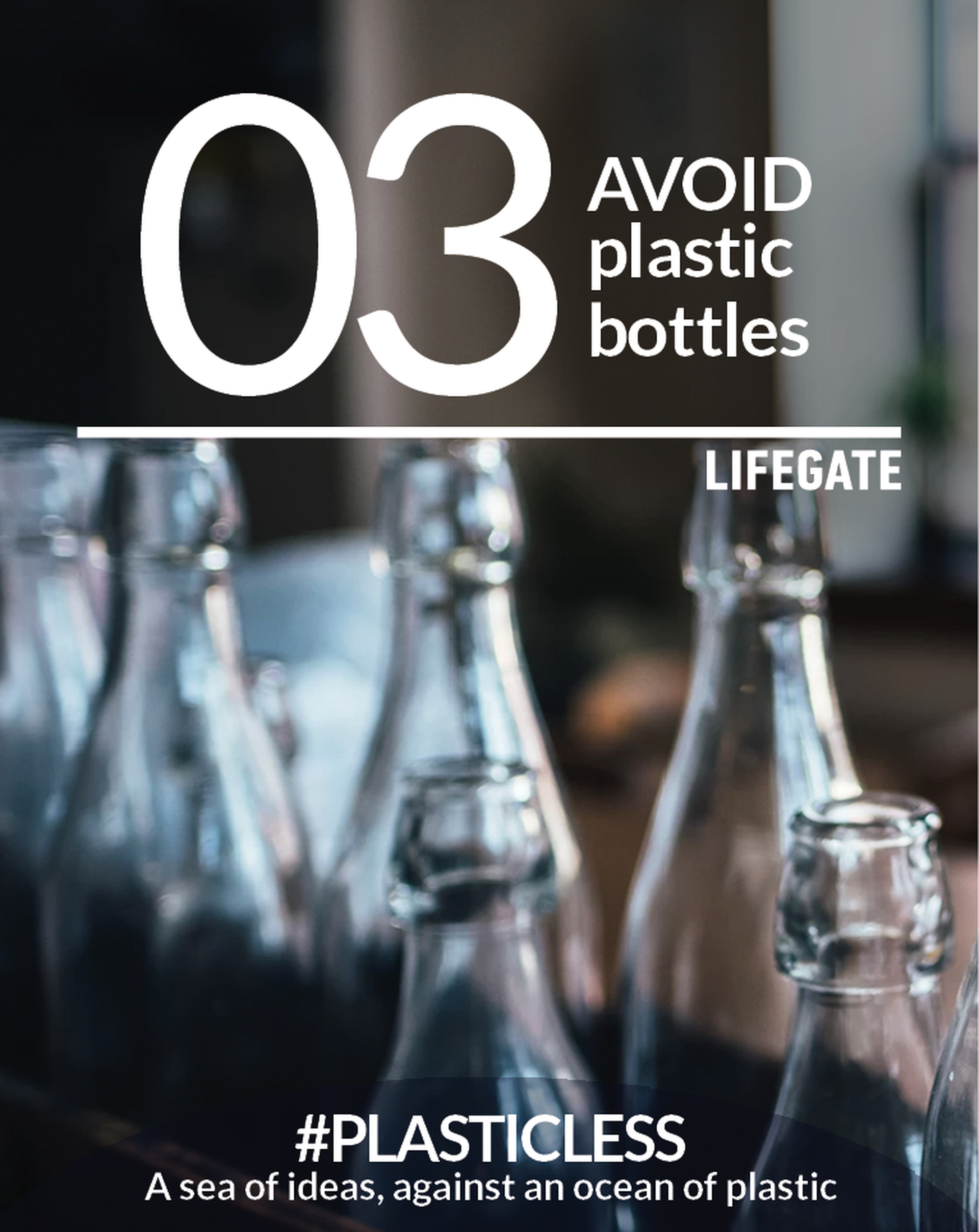 Avoid plastic bottles: good practices to prevent plastic pollution