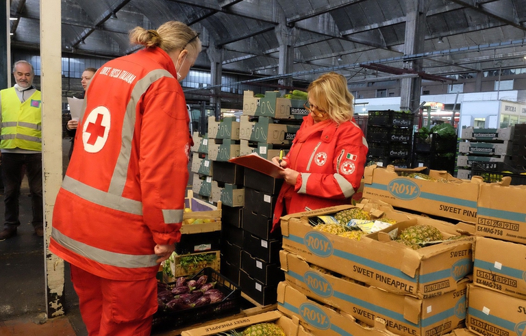 volontari Croce Rossa