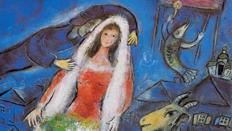 Chagall La Sposa