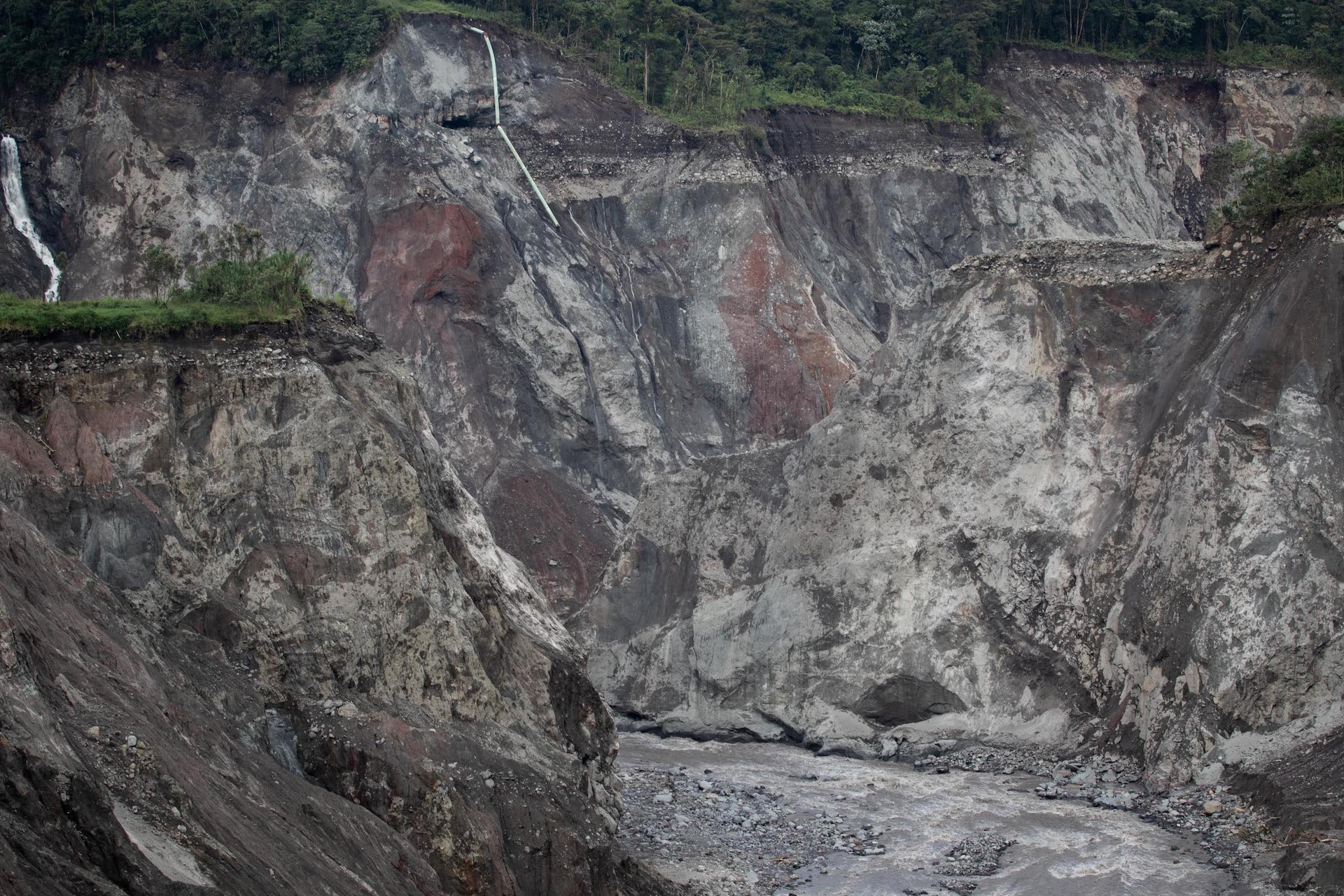 Coca River oil spill