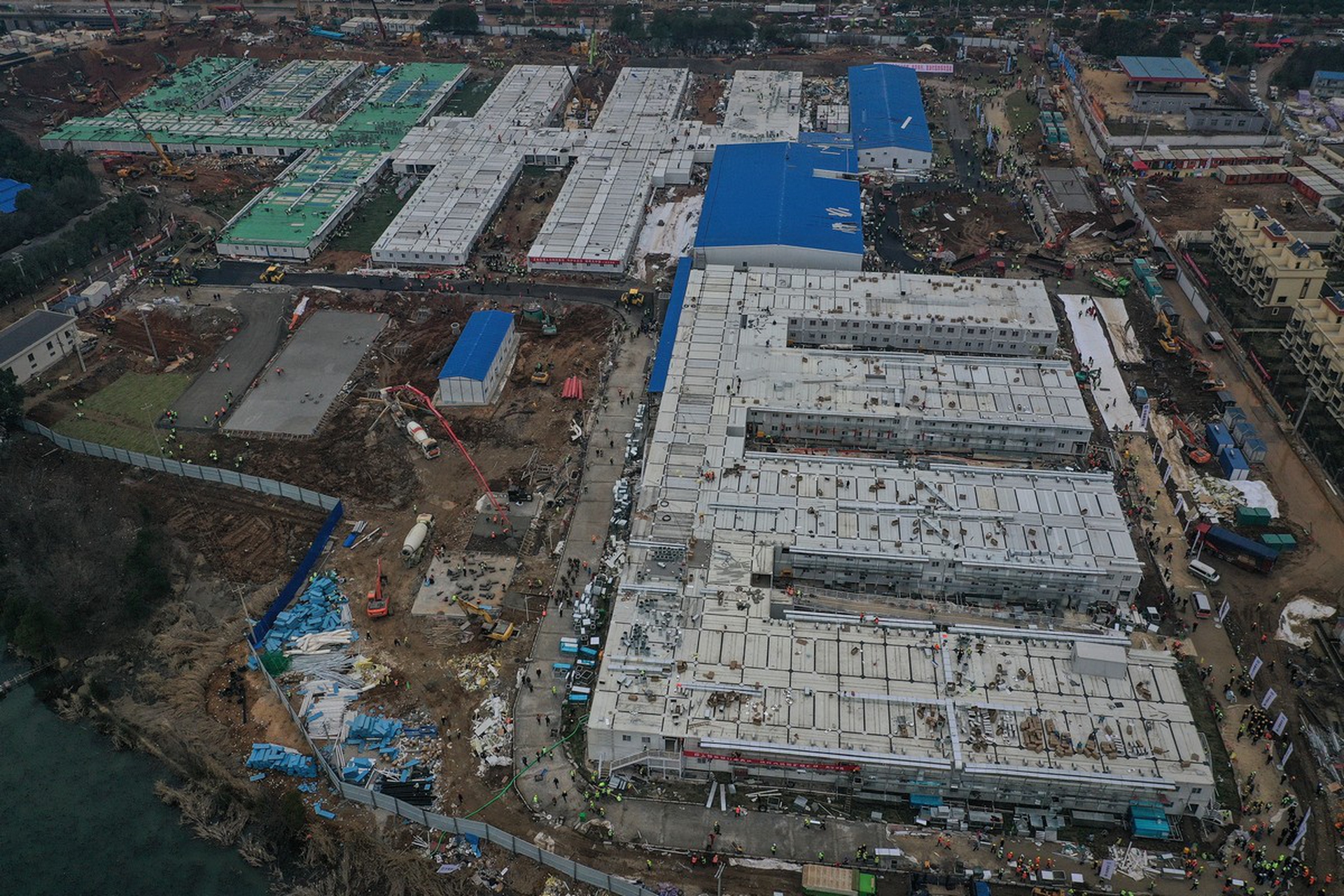 Huoshenshan Hospital in Wuhan