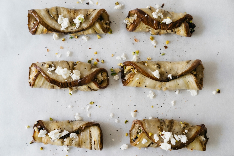 Involtini di melanzane