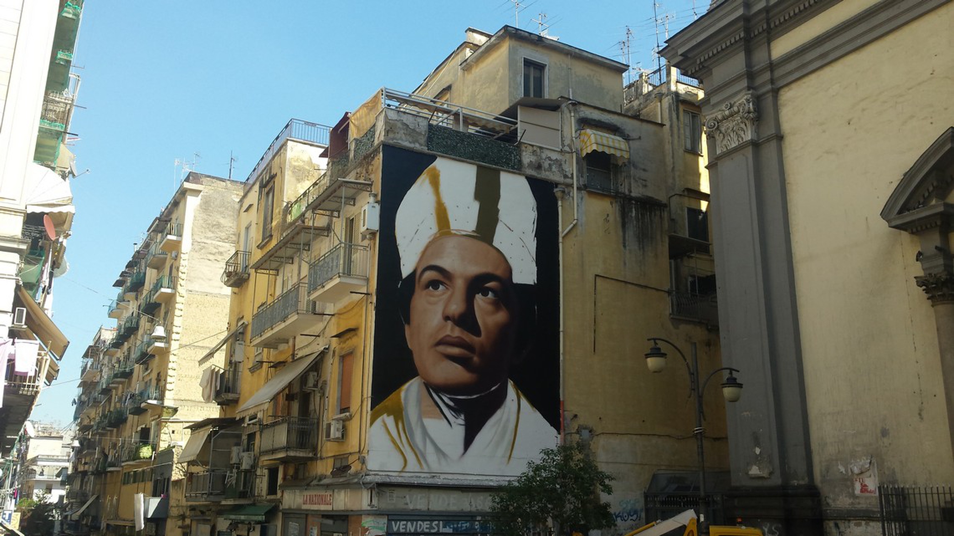 Gennaro, l'opera di Jorit a Napoli