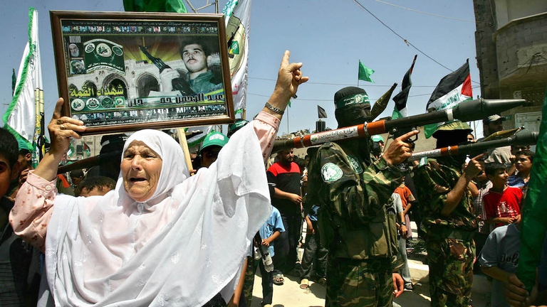 Hamas protest