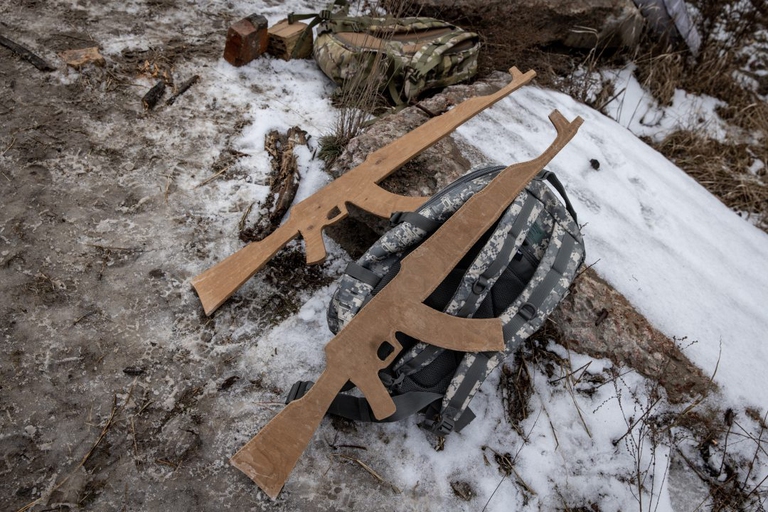 Esercitazioni in Ucraina in vista di una possibile guerra con la Russia