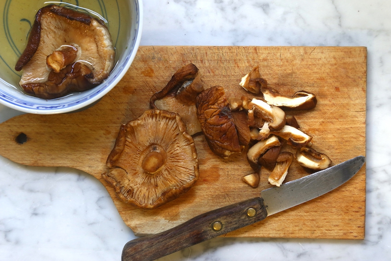 Tortino funghi shiitake