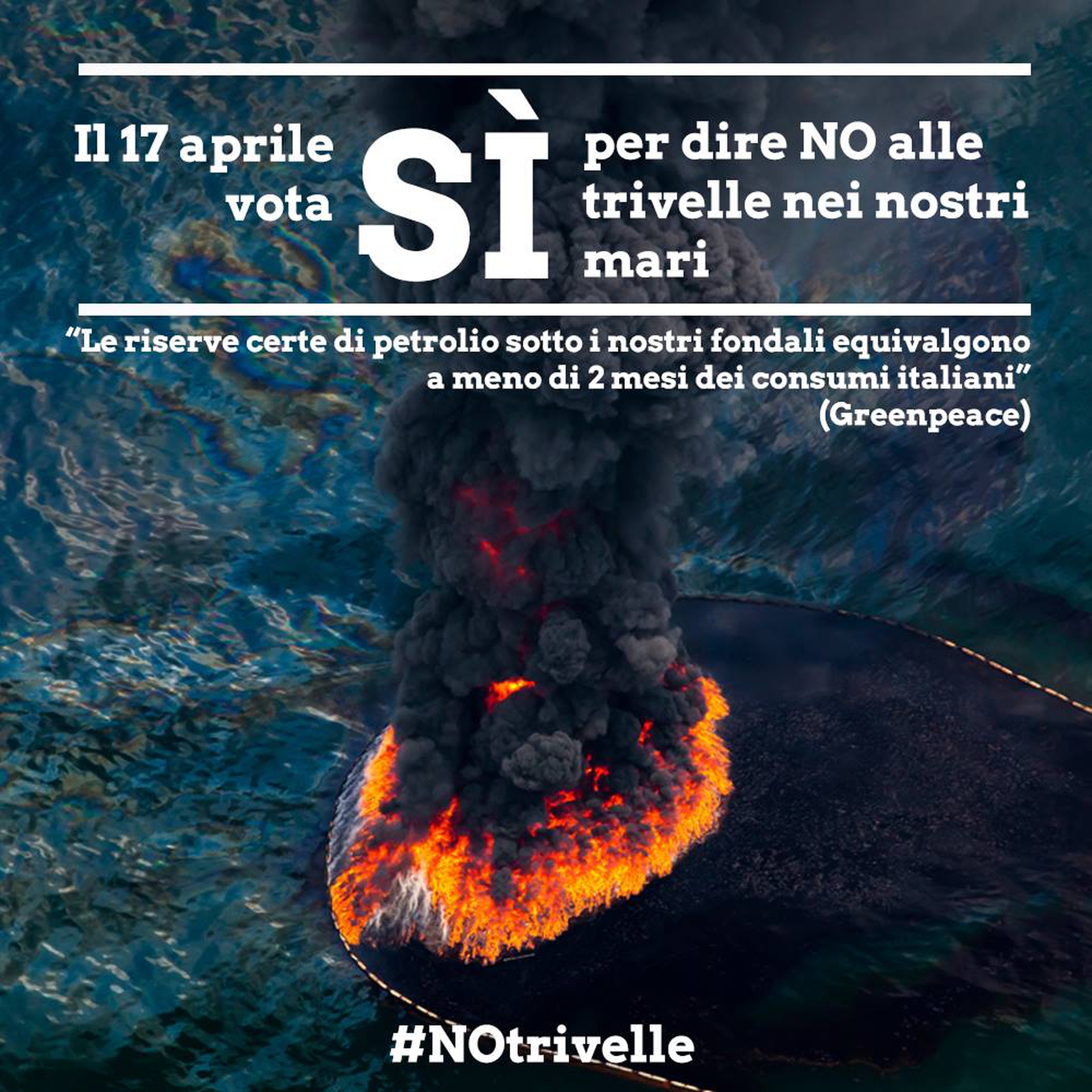 Vota sì per dire #NoTrivelle