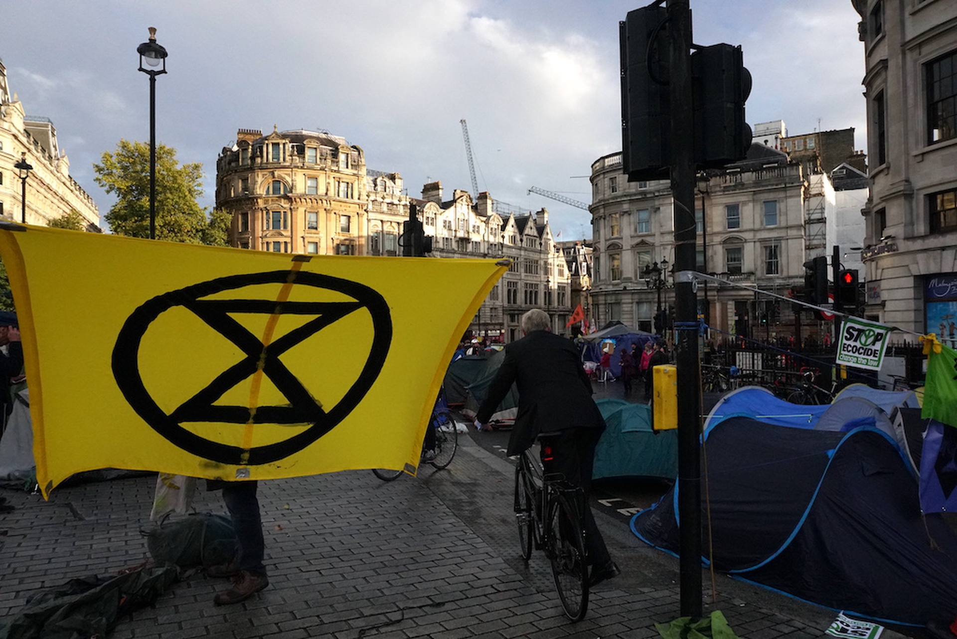 La ribellione internazionale di Extinction Rebellion a Londra