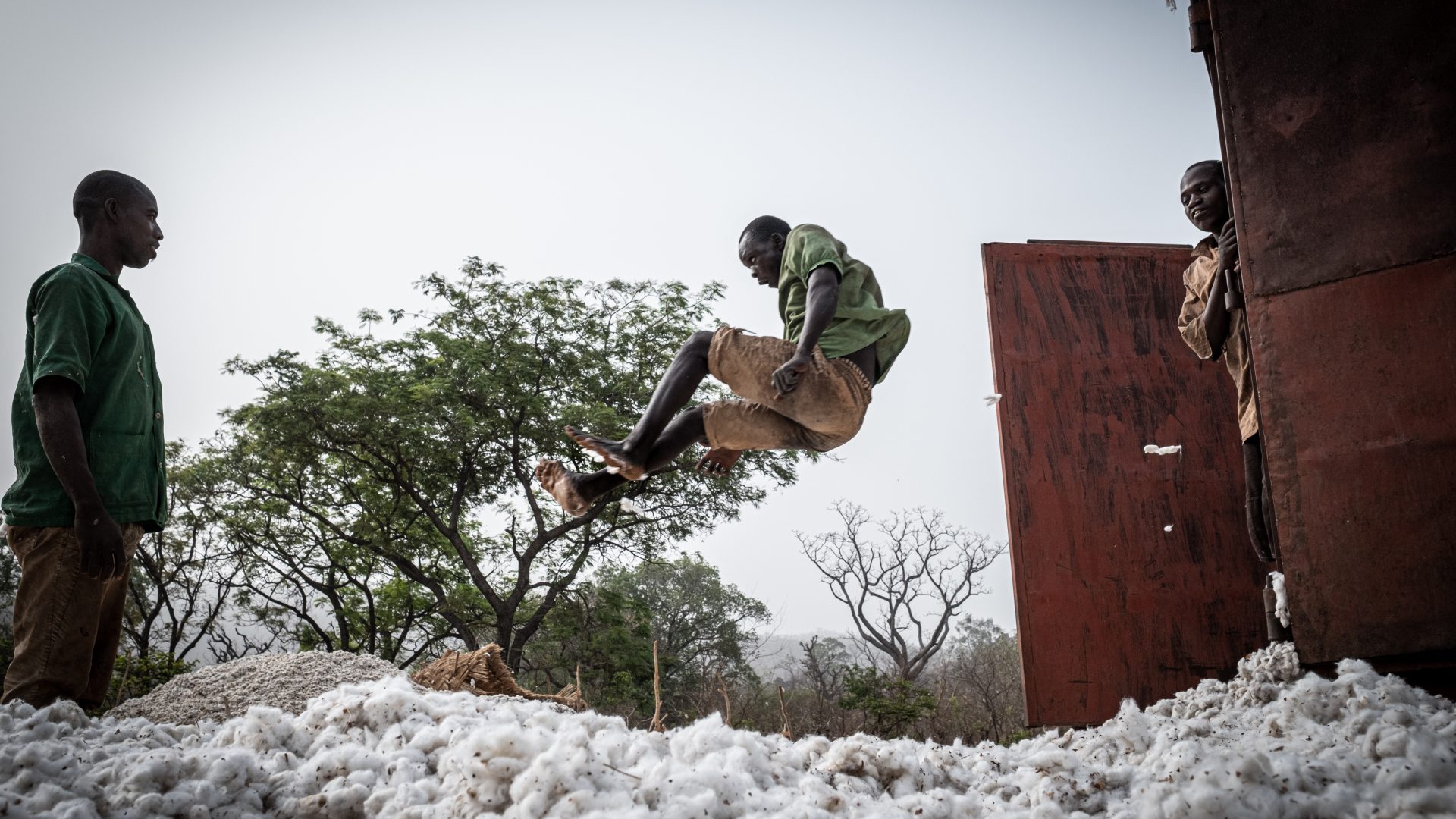 Cotone a Tanougou, Benin