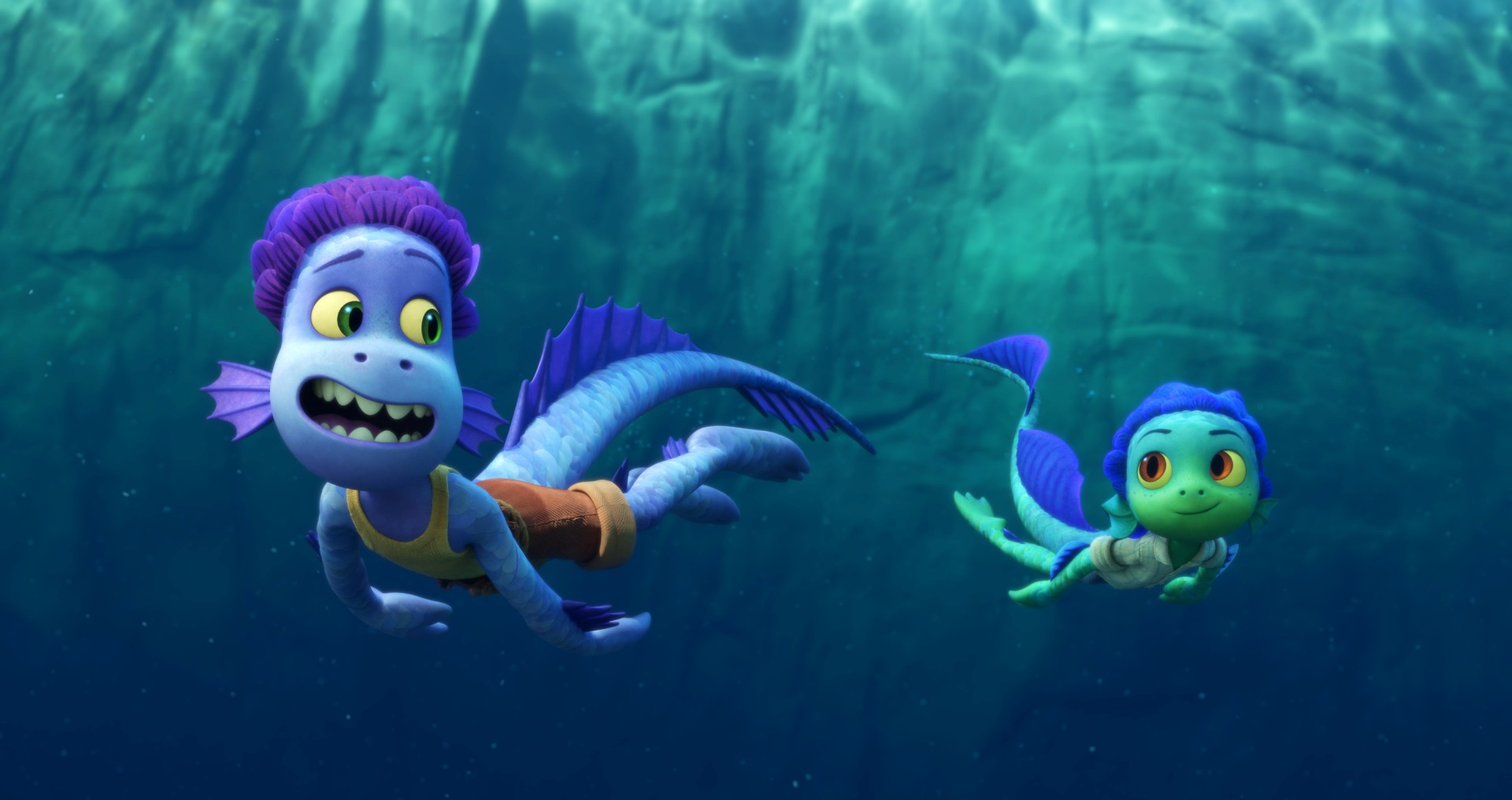 Luca e Alberto, protagonisti del film Luca