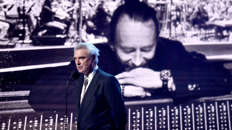 David Byrne fra i firmatari della lettera aperta per Extinction rebellion.